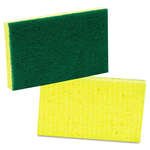 Yellow/Green Scrubbing Sponges, Box of 20